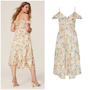 Rachel Rachel Roy Floral Midi Dress Size 14